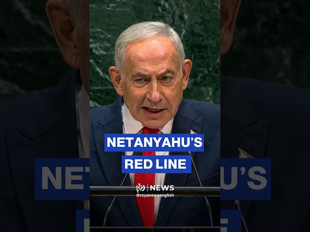 Netanyahu recalls his red line warning on Iran’s nuclear program