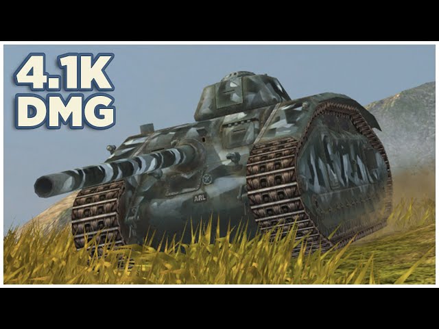 ARL V39 • 4.1K Damage WoT Blitz