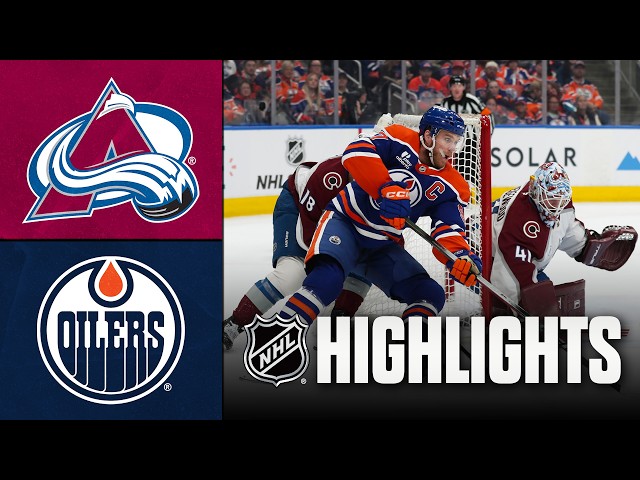 Avalanche vs. Oilers | NHL Highlights | April 13, 2026