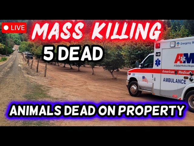🔴 BREAKING: 5 People KILLED on Rural Oregon Property | Animals Dead All Over
