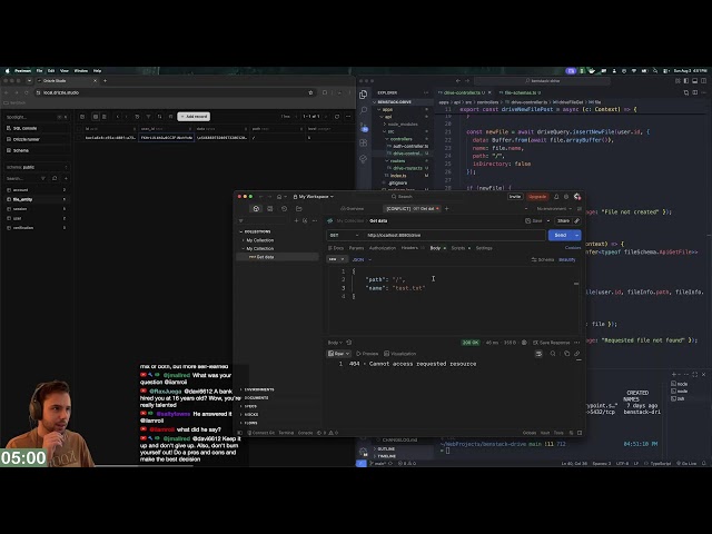 Day 130 learning web dev: Building a Google Drive clone (no AI)