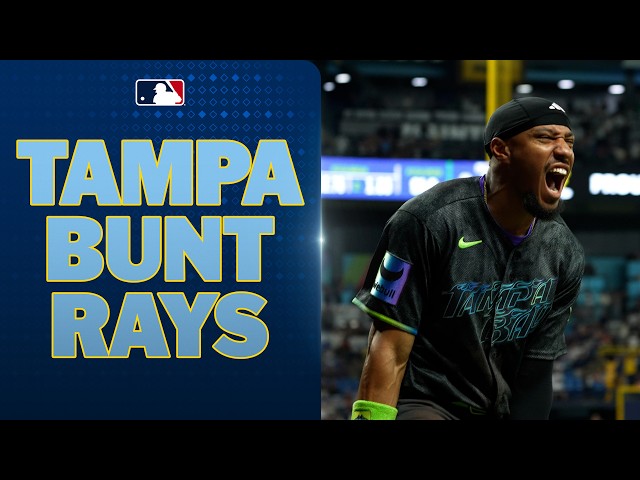 FULL 10TH INNING: The Rays score twice to walk off the Yankees without a ball leaving the infield! 🤯