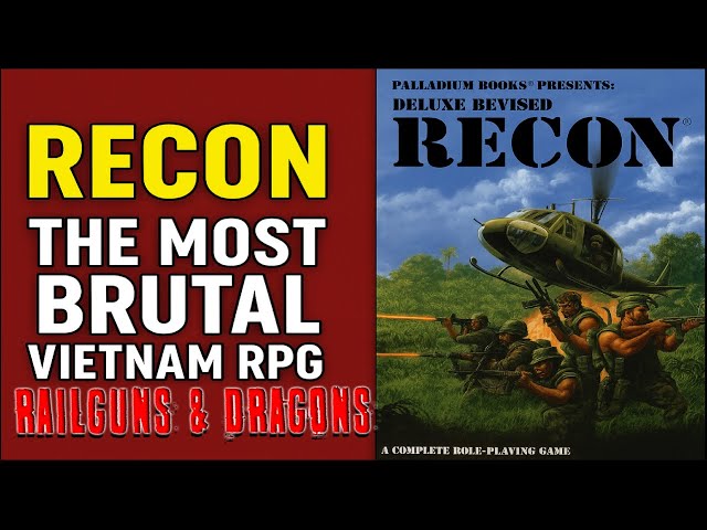 Deluxe Revised Recon: Palladium’s Jungle War RPG You Forgot