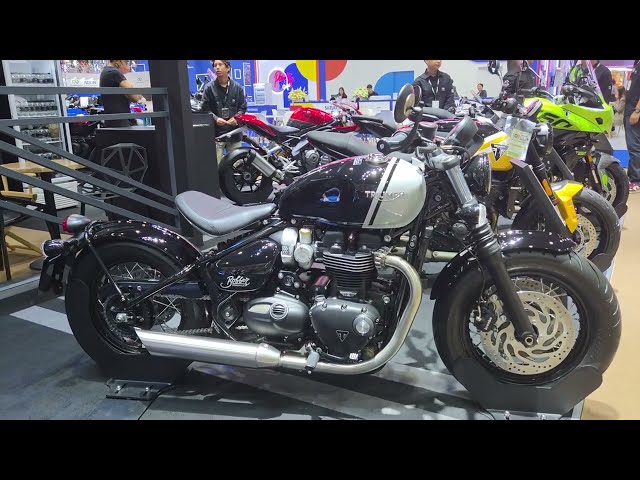 NEW!!! Triumph BONNEVILLE BOBBER 1200 cc｜ Walkaround