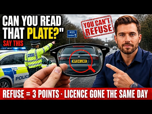 🚨 UK Officer Says Read That Number Plate Say THIS Before It Costs You Your Licence