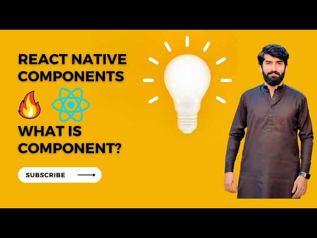 Tutorial#24 | 🔥🔥 React Native Component | What is Component | Why we use Component | Urdu/Hindi