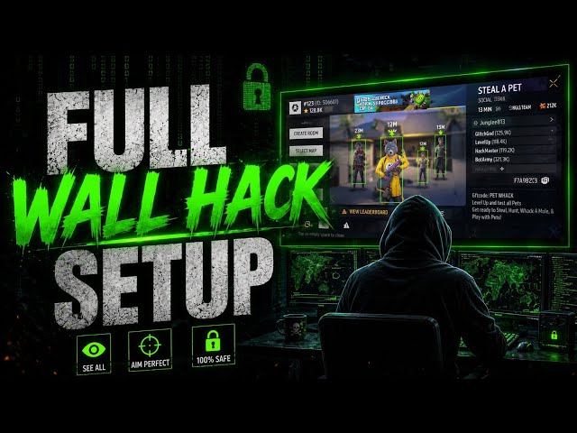 🔥 NEW FULL WALL HACK SETUP 🔥100% INSANE Gameplay 😱