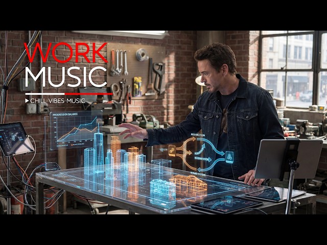 DEEP WORK MUSIC 💻 Futuristic Garage Vibes for Coding, Creativity & Zero Distractions