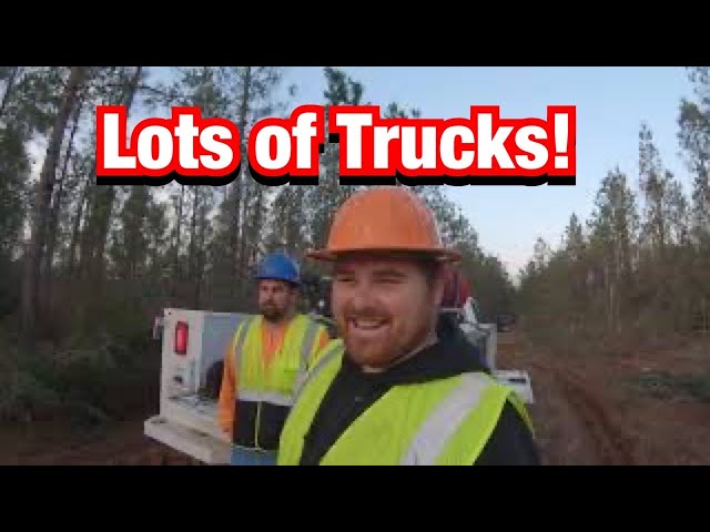 We Got Bombarded With Log Trucks!