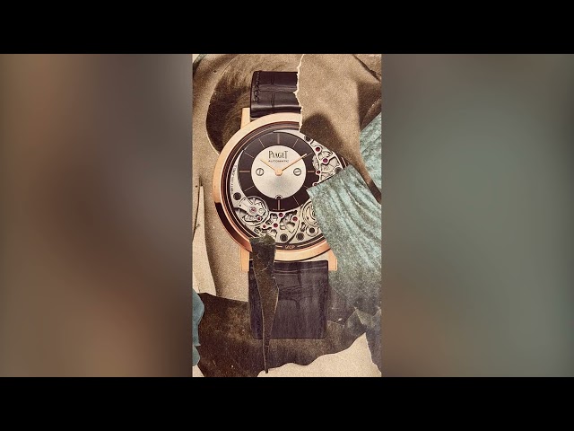 An array of watches of different types in Harrods!