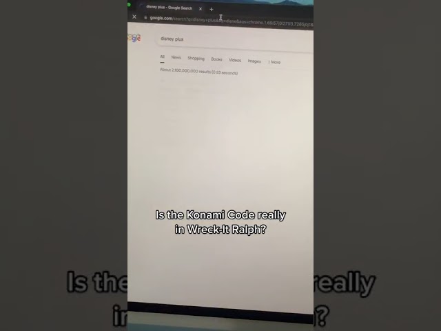 Konami Code In Wreck It Ralph?