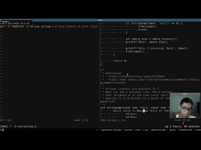 Study with me: learn C programming language by building our own lisp (Part 9)