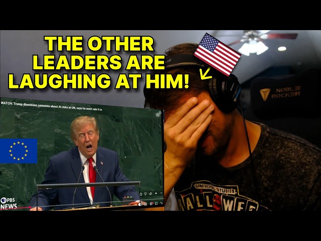 World Leaders LAUGH at Trump as he EMBARASSES America at the UN