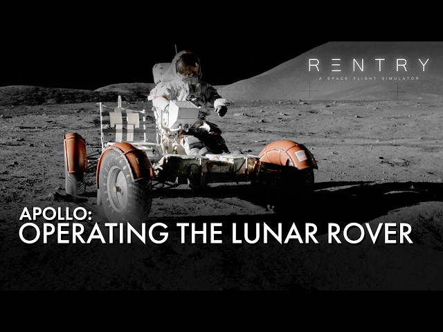 Operating the Lunar Roving Vehicle (Moon Buggy)
