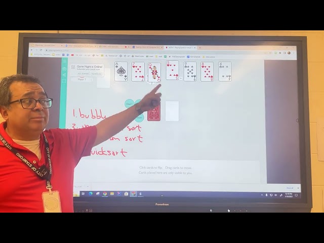CSA 059: Bubble Sort Algorithm