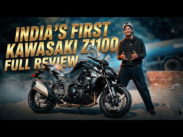 This Is NOT a Normal Naked Bike | Kawasaki Z1100 First Look 🔥1100cc of PURE MADNESS! Full review