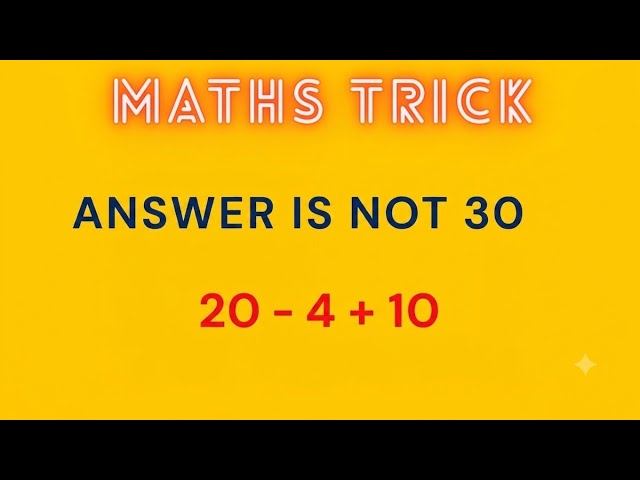 Answer is not 30 #maths #multiplication #logic #mathstricks #mathpuzzles‎ #live #livestream