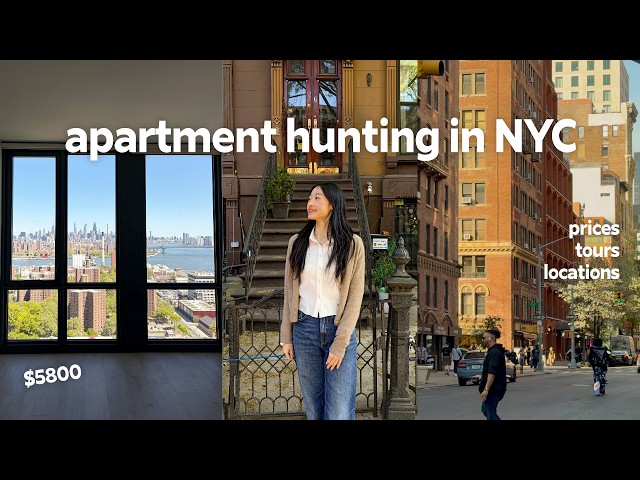 NYC APARTMENT HUNTING 2026 | touring 11 apts + prices