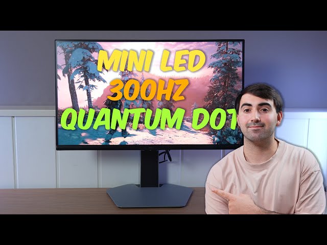 The cheapest MINI LED IPS QUANTUM DOT monitor with 300Hz | TCL 25G64 Technical Review