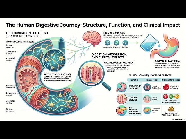Anatomy and Physiology of the GIT