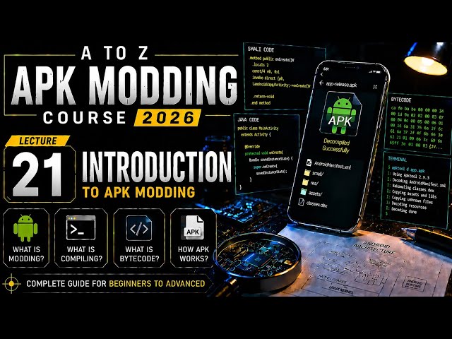APK Modding Course 2026 | Lecture 21 | Understanding Booleans & Conditional Statements