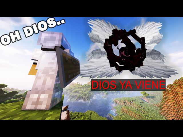 ¡Me enfrenté a DIOS en Minecraft!