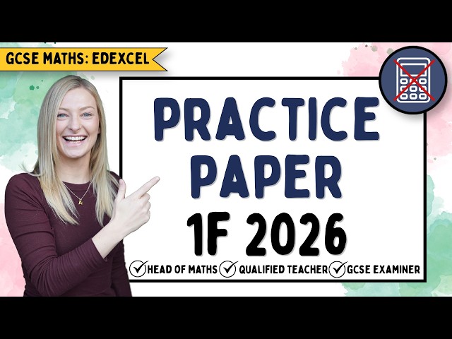 GCSE Maths Foundation "Best Guess" 2026 Predicted Paper