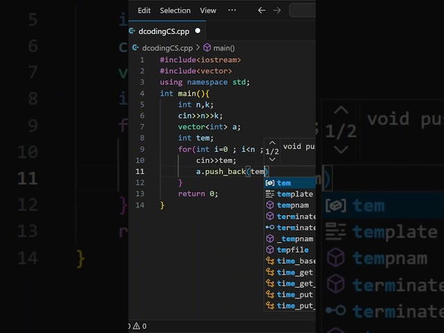 #codeforces 158A Next Round #competitiveprogramming #cplusplus #coding #programming