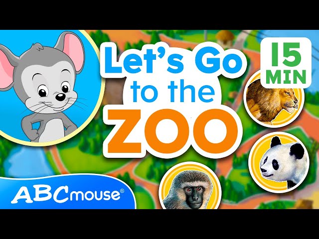Zoo Adventure by ABCmouse 🐼🦜🐅 | 15 MINUTE FULL EPISODE | Pandas and Parrots | Preschoolers