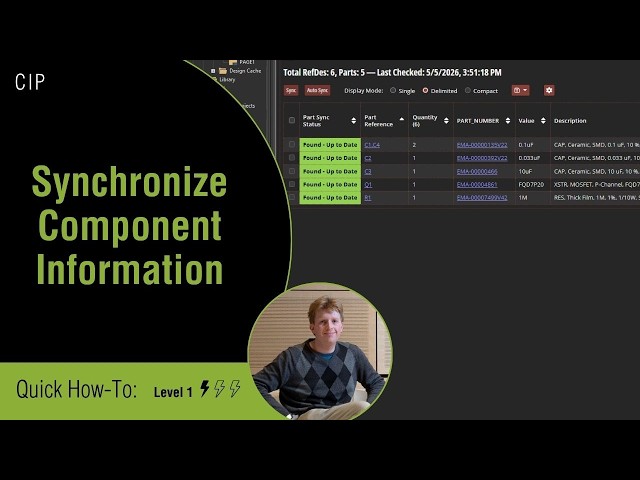 The Process of Syncing Component Data to Databases