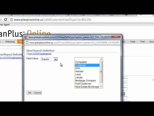 Create Views - Set Default Views in PlanPlus