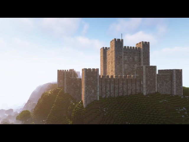 Medieval English Castle Timelapse [Morton Keep] Minecraft Timelapse & Cinematics