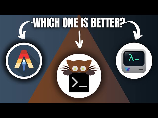 Alacritty vs Kitty vs Wezterm | Which Terminal Emulator Is Best For 2026?