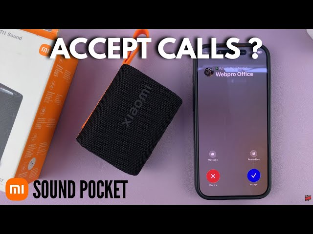 Can I Take Phone Calls Using Xiaomi Sound Pocket ?