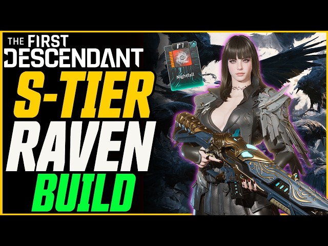 RAVEN IS INSANE (Full Skill & Gun Builds) // The First Descendant Raven Guide