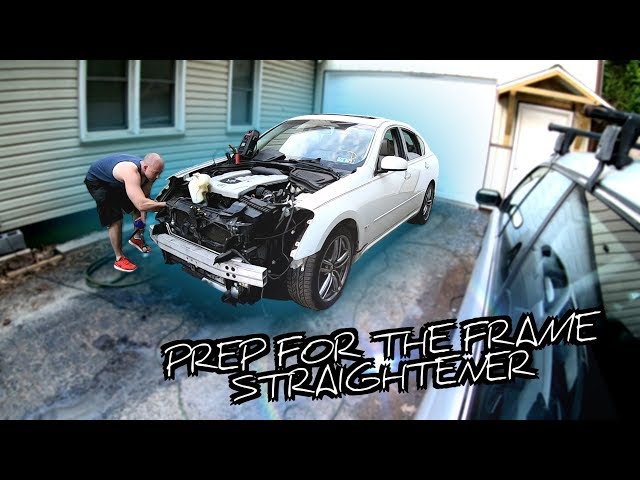 Prepping the M45 for the frame machine