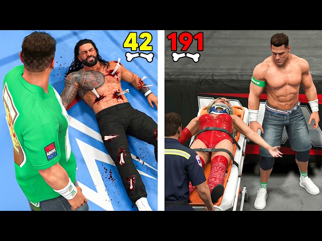 Can John Cena Injure EVERY Champion?