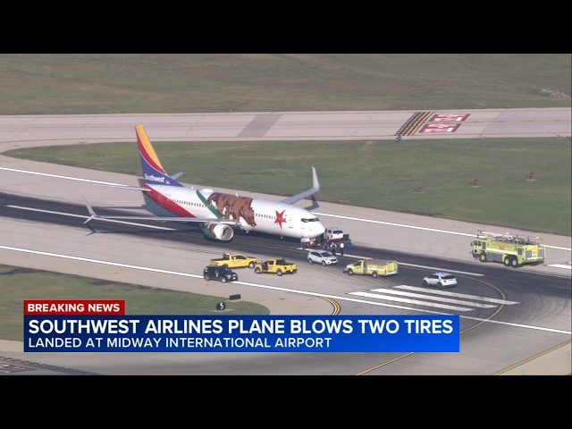 Southwest flight had nose gear issue while landing at Midway airport, airline says