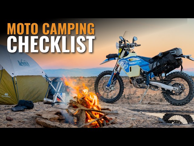 EVERYTHING YOU NEED FOR ULTRALITE MOTO CAMPING