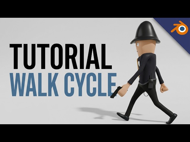 How to create a Walk Cycle in Blender | In-Depth Tutorial on Walks