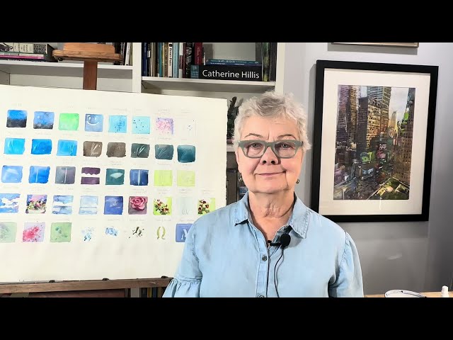Texturing Techniques for Watercolor Painting, Part Two
