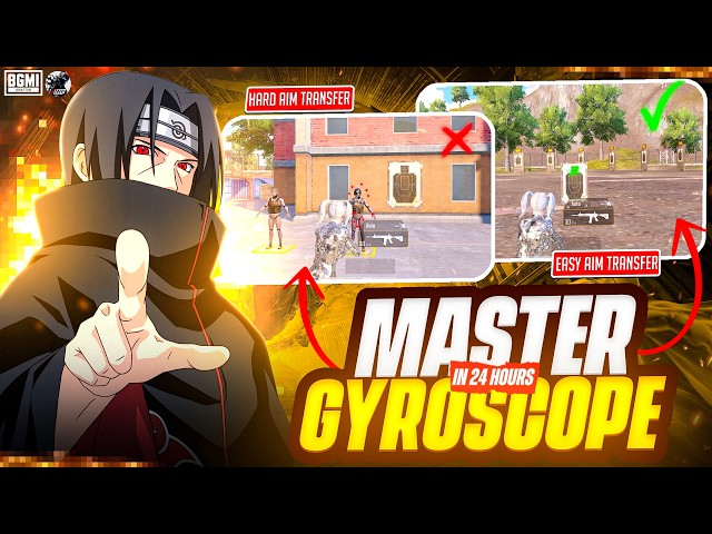 Master Gyroscope in BGMI 1 Day🔥| Best Gyro Sensitivity(Jonathan's Secret✅) BGMI/PUBG Tips & Tricks
