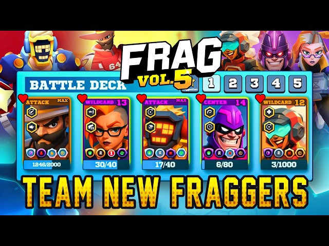 Is TEAM NEW FRAGGERS Strong! Let's Try 🔥💥 Frag Pro Shooter