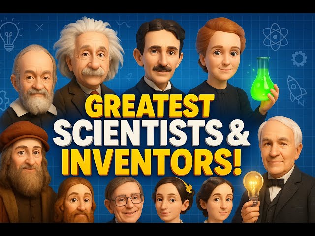 Scientists and Their Inventions l Science Legends You Should Know #scientist #inventions
