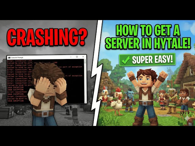How To Get A Server In Hytale! - Super Easy!
