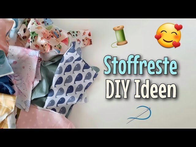 Using up fabric scraps - Sewing WITHOUT a pattern - For beginners - Sewing Tinchen