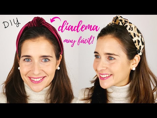 How to make the TRENDY HEADBAND NO SEWING REQUIRED! - Super easy DIY using fabric glue