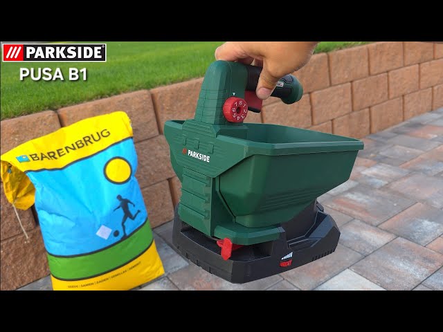 Fertilizer and lawn seed spreader Parkside PUSA B1. Can it handle cow manure??