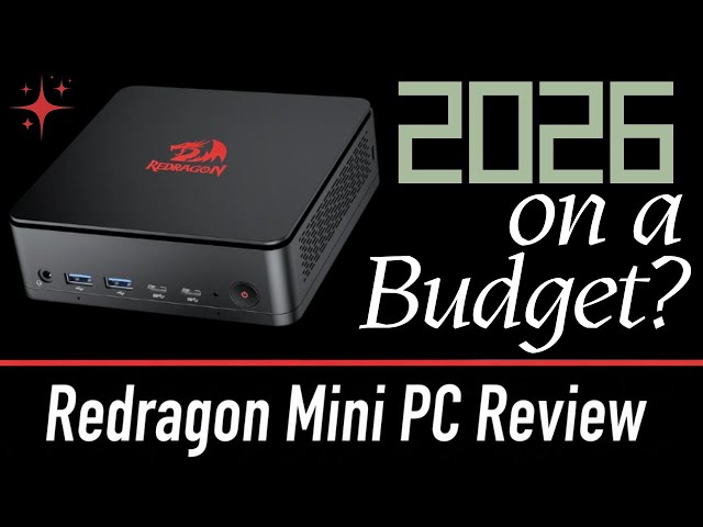 Unboxing & Review: Redragon MPC745 Mini PC – Ryzen 7 Powerhouse - Gaming & Performance!