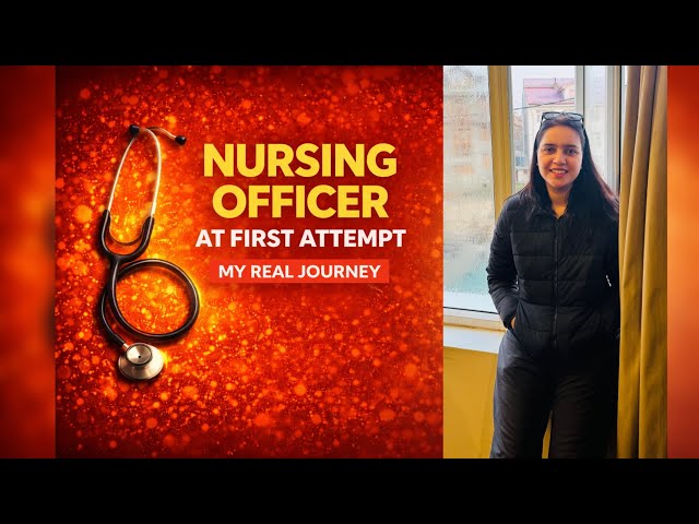 Rank-40 How I Cleared #NORCET in My First Attempt🔥 |My Honest Journey